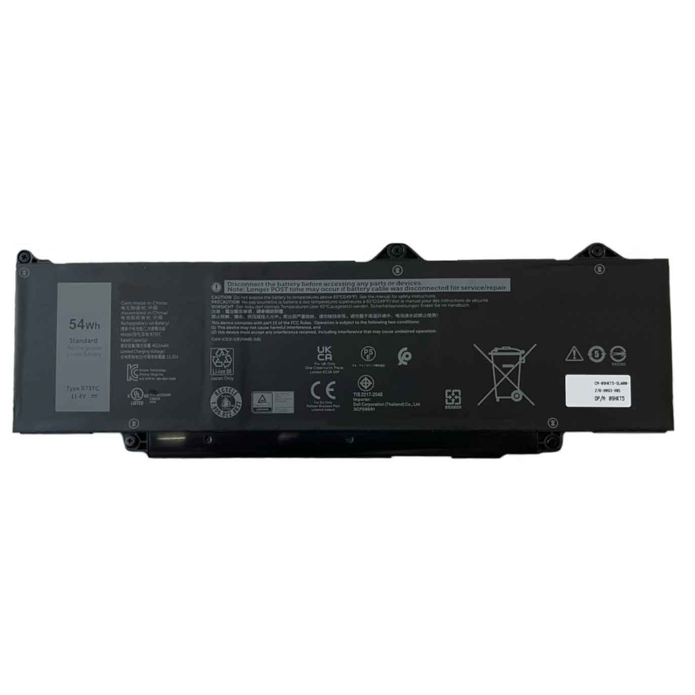 Batería para Inspiron-8500/8500M/8600/dell-R73TC